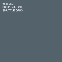 #54626C - Shuttle Gray Color Image